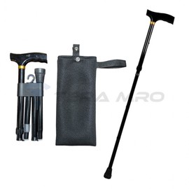 Lightweight, adjustable and foldable cane