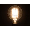 Satco 40W 120V G25 Amber Filament, Nostalgic E26 Base
