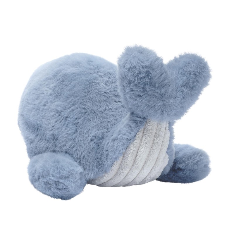 Lambs & Ivy Bubbles & Squirt Soft Plush Blue Whale