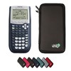TI 84 Plus Graphing Calculator + WYNGS Protective Case Black