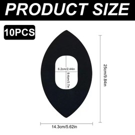 streeHerjjkeA1 10 Stück Y-förmige Knie-Tapes 5cm×5m - Atmungsaktives Sporttape mit 72h Haftung für Läufer/Kraftsport - Medizinisches Elastikon bei Meniskusproblemen & Gelenkstabilisierung