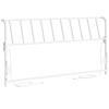 MAHANCRIS King Size Headboard Only, Metal Headboard with 2 Power