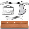 Robulove 4 in 1 Muscle Scraper Tool Set, Stainless Steel