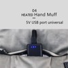 Hand Warmer Warming Cushion USB 3 Gear Temp Adjustment Folding