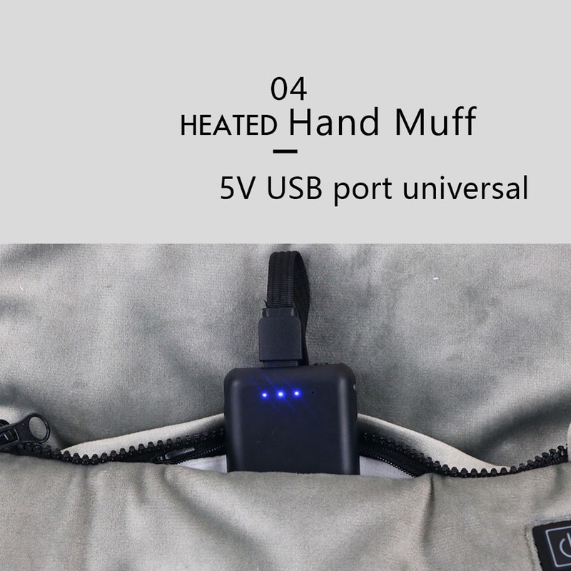 Hand Warmer Warming Cushion USB 3 Gear Temp Adjustment Folding