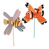Baker Ross FE231 Tropical Fish Wooden Windmill Kits - Pack