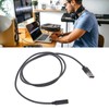 USB Sound Card USB to 3.5mm Jack Sound Adapter External