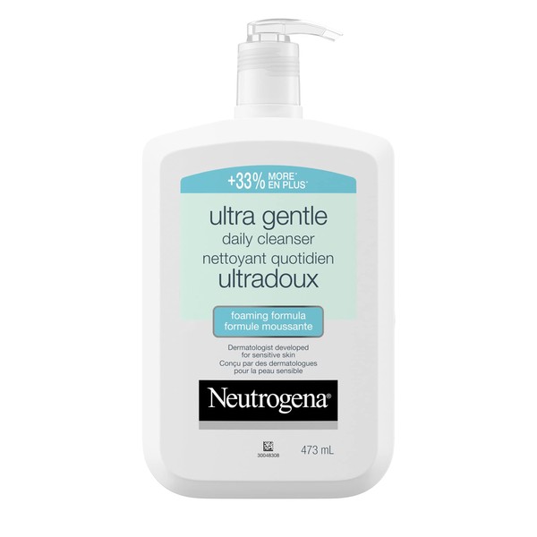 Neutrogena Neutrogena Daily Foaming Facial Cleanser, Makeup Remover Face Wash,