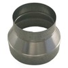 8" x 7" Round Reducer Duct Fitting, 24 ga.
