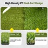 GLUTIA Golf Mats Practice Outdoor, 6x4ft 26mm Golf Hitting Mat