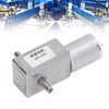 25kg.cm DC Gear Speed Reduction Motor Double Shafts Self Locking