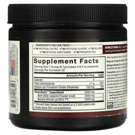 Force Factor Total Beets™, Original Drink Powder, Black Cherry, 7.1 oz (201 g)