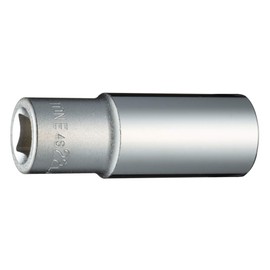 Tone Deep Socket (6 Angle) 4S-22L Drive Angle 0.5 inch (12.7 mm) (1/2 mm), Double Side Width 0.9 inches (22 mm)
