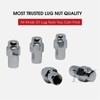 Cragar Standard Mag Lug Nut 7/16"-20 with Offset Washer Chrome