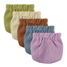 Redvigh Corduroy Elastic Storage Bag, Small Makeup Bag for Purse Pocket Cosmetic Bag Squeeze Top Mini Coin Purse Small Travel Bag for Lipstick Organizer Jewelry Pouch