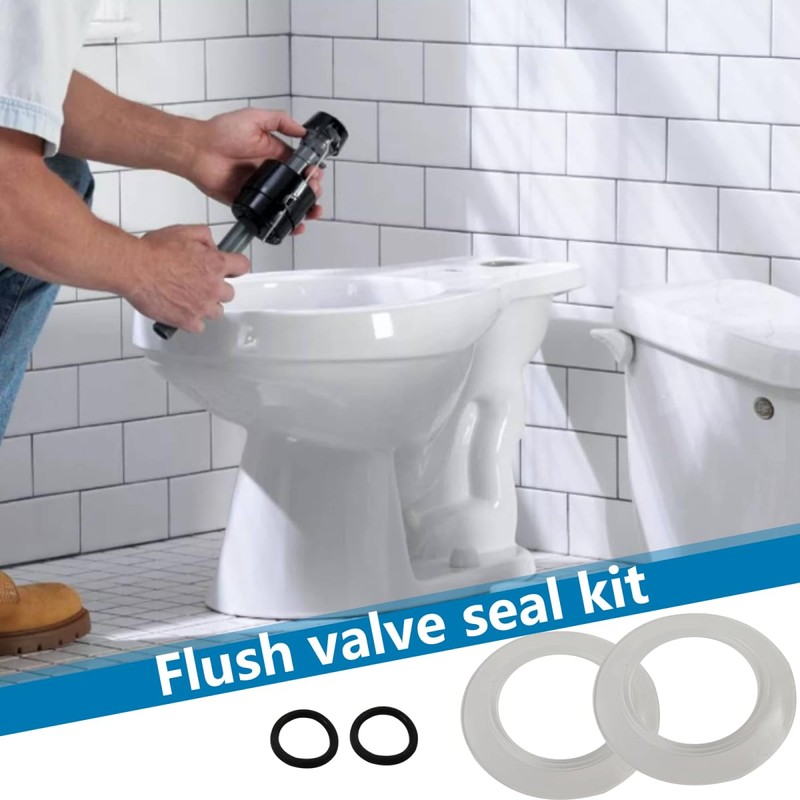 Zafina-UP 4-Pack Flush Valve Seal Kit Replacement for Standard 7301111-0070A