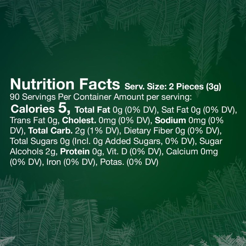 ECLIPSE Spearmint Chewing Gum Sugar Free, Mint Gum Bulk Pack,