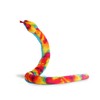 Aurora® Playful Snake Rainbow Stuffed Animal - Eye-Catching Designs -