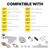 Hugwish EGR Valve Kit for N47 N47S 2.0 Diesel Engines,