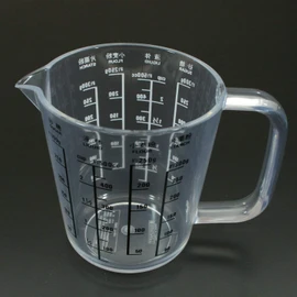 Suncraft PP-515 Measuring Cup, 16.9 fl oz (500 cc), Made in Japan, Methacrylic Resin Pastry Cere, Clear Outer Diameter 4.1 x 4.5 inches (105 x 116 mm)