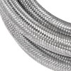 X AUTOHAUX Car Stainless Steel Braided Mesh Hose 3.3ft 3/8"