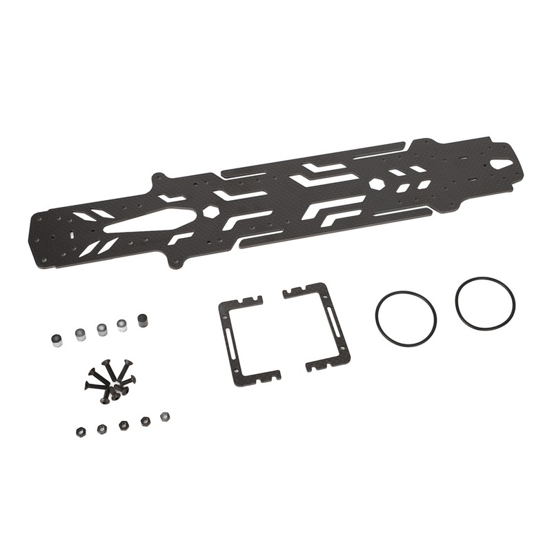 RC Car Chassis Plate Narrow Vertical High Traction Carbon Fiber