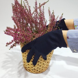 JYC CREATIVE 6 Pairs Gloves, Multifunctional Gloves, Cotton Gloves, Ergonomic Gloves, Gloves for Home, Garden, Driving, Hospitality, Work, (20 cm, 6 Pack Black)