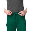 Adar Universal Mens Scrubs - Drawstring Tapered Leg Scrub Pants