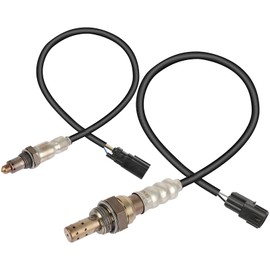 QIJIAUTO O2 Oxygen Sensor Compatible for Ford Escape 2010, Fusion 2010 & for Mazda Tribute 2010-2011 & for Mercury Mariner 2010, Milan 2010, 2.5L, Upstream & Downstream, 2-PC Set, Replace# CA38188G1