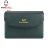 Royal Bagger RFID Blocking Women's Short Wallet Genuine Leather Multi-card