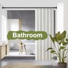 Tension Shower Curtain Rod 51-126In(4.25-10.5Ft), Long Shower Curtain Rod No