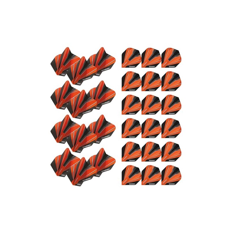 WINMAU Prism Alpha Design Extra Thick Dart Flights - 10