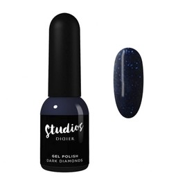 Didier Lab - Studios Gel Polish Dark Diamonds - Professional Manicure Pedicure Products - Rich Pigment for Complete Nail Coverage -Flawless Shine -Suitable for Beginners - For UV Lamp - Gift for Women