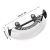 Espejo Retrovisor Holográfico para Motocicleta ABS Cromado Plata Cromado Espejo