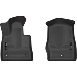 Husky Liners Weatherbeater Floor Mats | Fits 2020-2025 Ford Explorer | Front Row, 2-pc Black - 18681