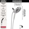 Delta 75687D Universal Components Hand Shower, Chrome