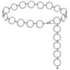 LIMHOO Metal Waist Chain for Women Belly Link Chain Belt