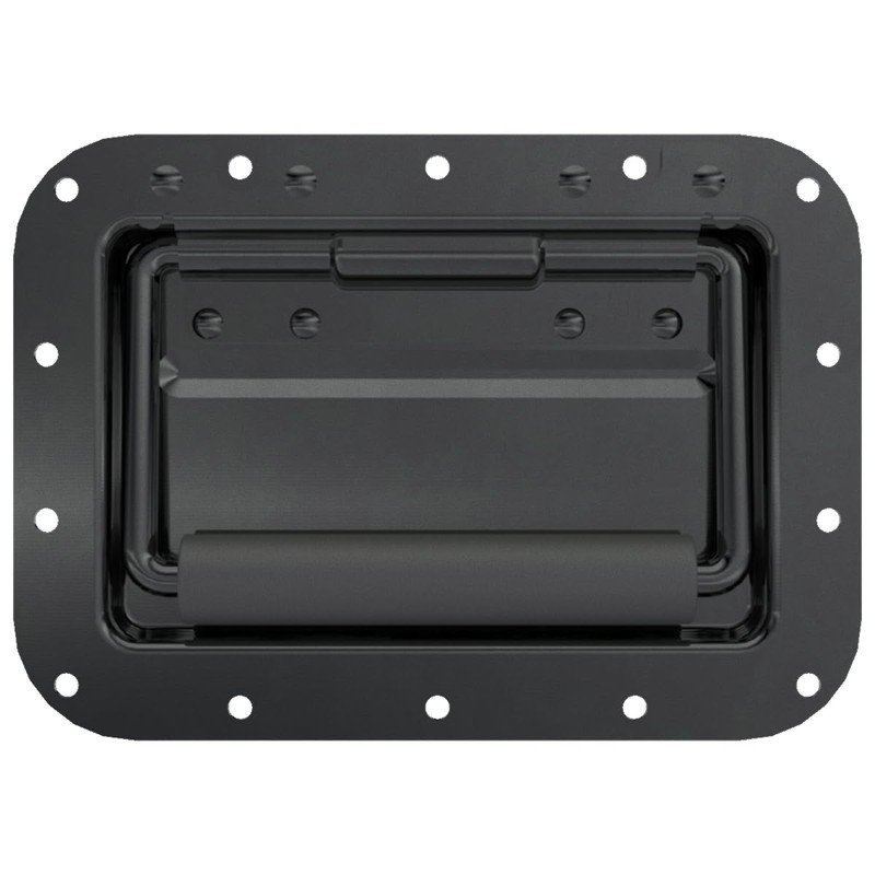 TCH Hardware 2 Pack Large Spring Loaded Steel Recessed Handle