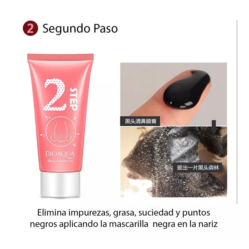 Universo en Linea Tratamiento 3 Pasos Puntos Negros Granos Y
