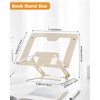 Honagu Adjustable Laptop Stand for Desk, Metal Foldable Laptop Riser,