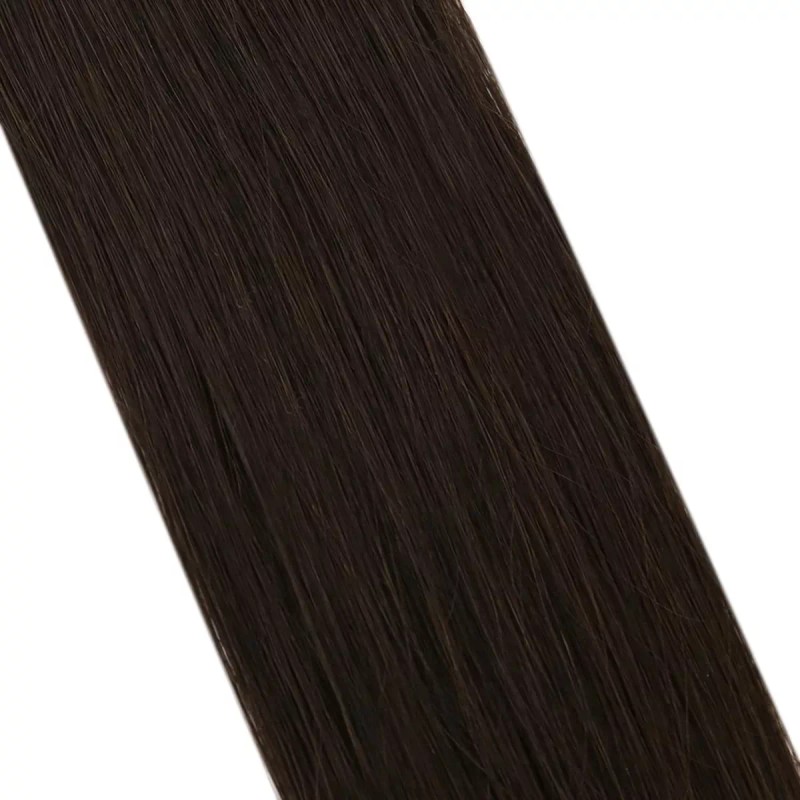 Full Shine Extensiones Cabello Natural 40gr 16in 50pz Marrón Oscuro