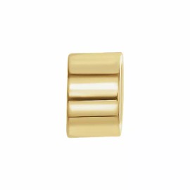 Le Suq 14K Solid Yellow Gold 2.0x1mm Straight Cut Tube 1.37mm ID Crimps Stringing Beads