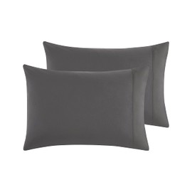 Empyrean Bedding Pillow Cases Standard Size - Soft Pillow Cases Queen - Standard Pillow Cases Set of 2 - Queen Pillow Cases Set of 2 - Queen Pillowcases Standard Size - Charcoal Gray