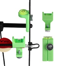 SPG Bow Level Tuning Kit - Archery Level Compound Bow Leveling Kit Tuning Tools for Bow Arrow Rest, Bow String Level with Universal Bubble
