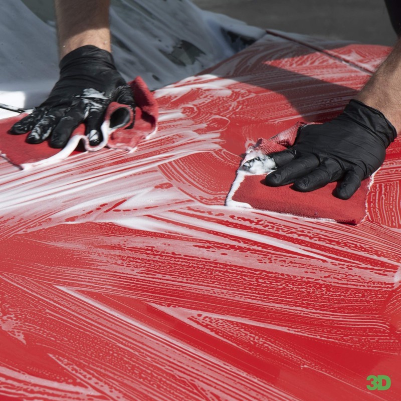 3D Clay Towel for Car Detailing | Medium Grade Bar