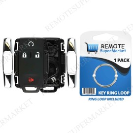 RemoteSuperMarket Replacement for GMC 2007-2016 Sierra 2007-2015 Yukon Remote Shell Case Pad 4B