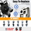 7 Head Magnetic Shaver Head Replacement For SHPAVVER/Wyklaus/Cyruzi Shaver