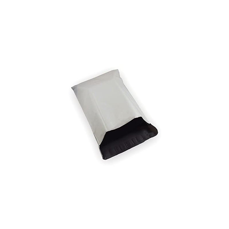 25 EcoSwift 10 x 13 White Small Poly Mailer Size