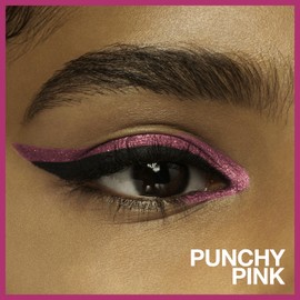 MAYBELLINE Tattoo Studio Sharpenable Eyeliner Pencil, 36 Hour Wear, Waterproof, Punchy Pink, 1 Count