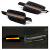 HECASA Front Fender Side Marker Lights Compatible with 2008 2009